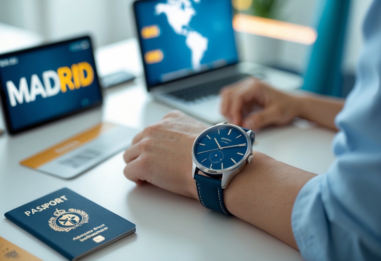 Hvad klokken er i Madrid lige nu før du booker afbudsrejse